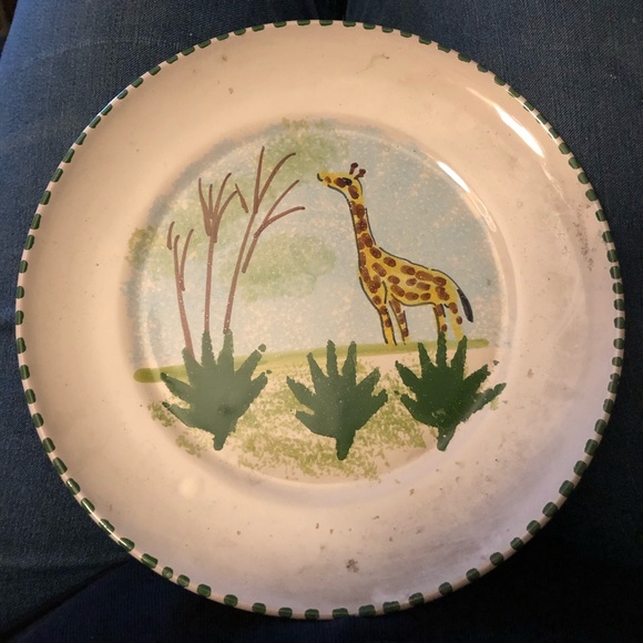 Vintage Lamas Frank McIntosh signed Plate, Italy - Picture 1 of 6